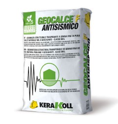 Kerakoll GEOCALCE F ANTISISMICO malta strutturale traspirante grana fine 25 KG